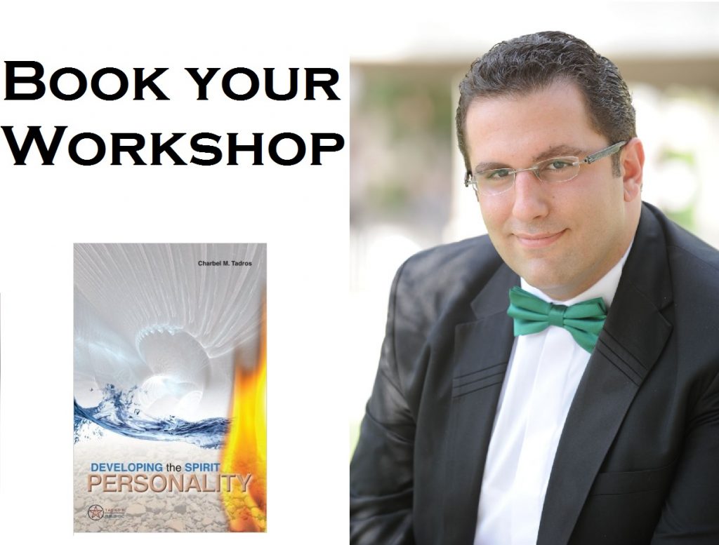 book a workshop with charbel tadros