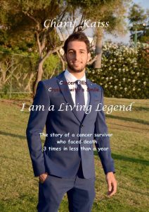 book cover of i am a living legend by Charif kaiss