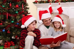 reading with kids for xmas